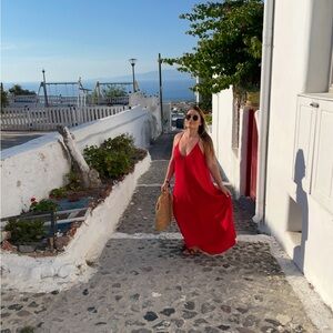 Forever 21 Red Maxi Dress